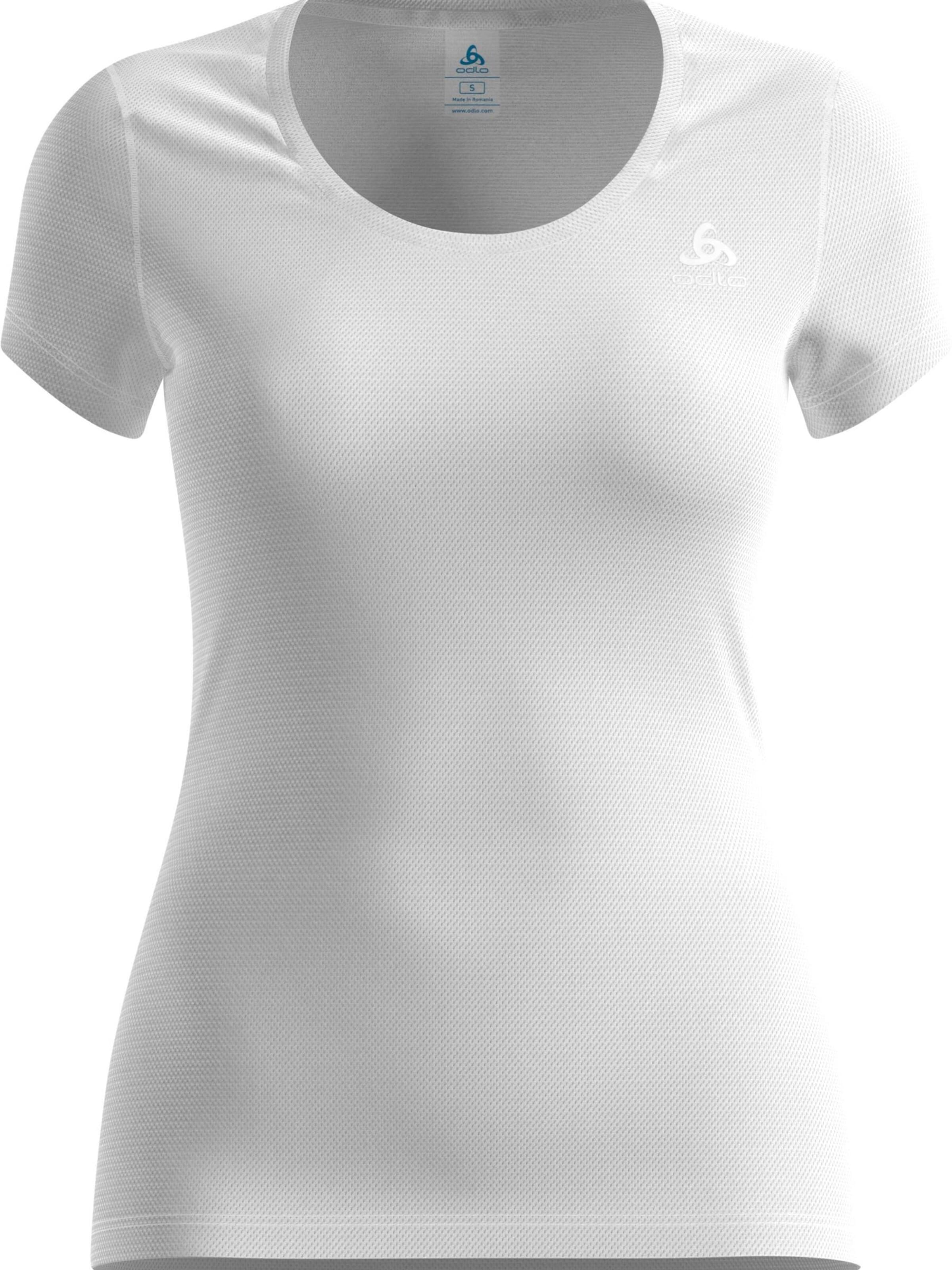 ODLO Base layer 'ACTIVE F-DRY LIGHT' in White: front