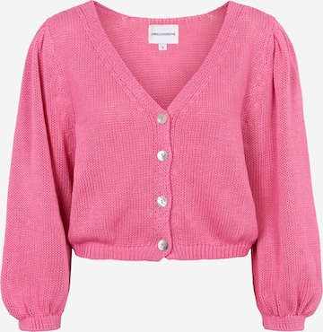 americandreams Strickjacke 'Manda' in Pink: Vorderseite