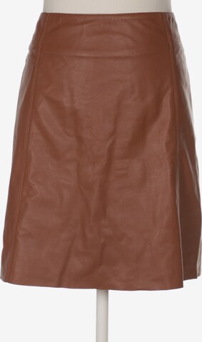 Cream Skirt in M in Brown: front