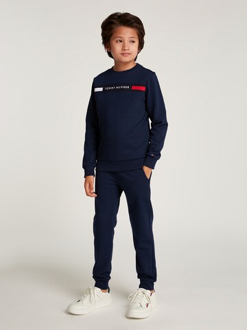 TOMMY HILFIGER Joggingpak in Blauw: voorkant