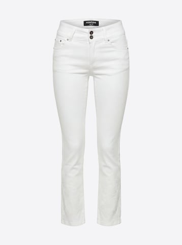 KOROSHI - regular Vaquero en blanco: frente