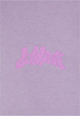 Felpa 'Blurry Blossom' di Lost Youth in lilla