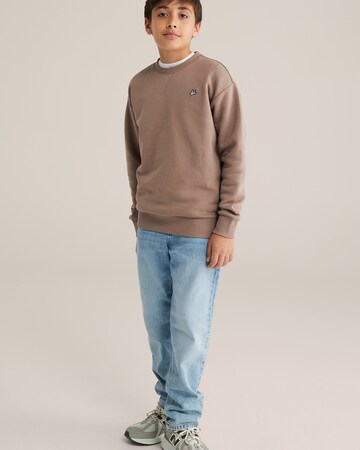 WE Fashion Mikina – hnědá