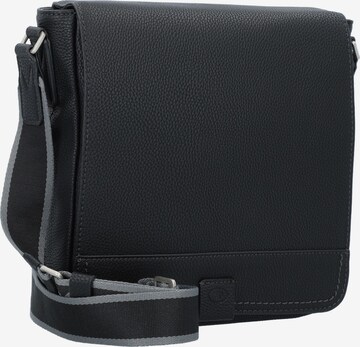 TOM TAILOR Crossbody Bag 'Finn' in Black