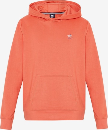Polo Sylt Sweatshirt 'Basic' in Orange: Vorderseite