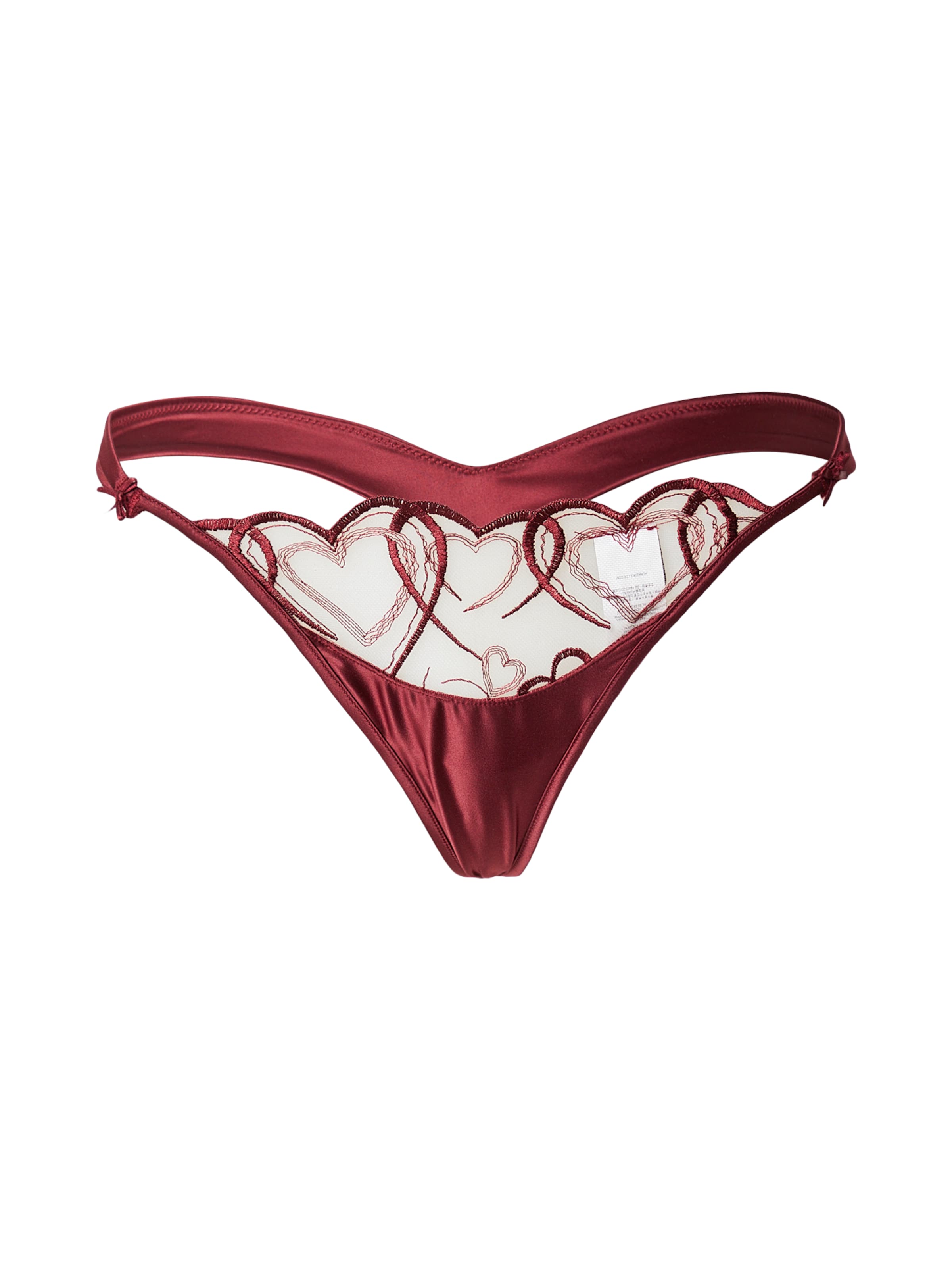 Hunkemöller String 'Olivia' in Rot: Vorderseite