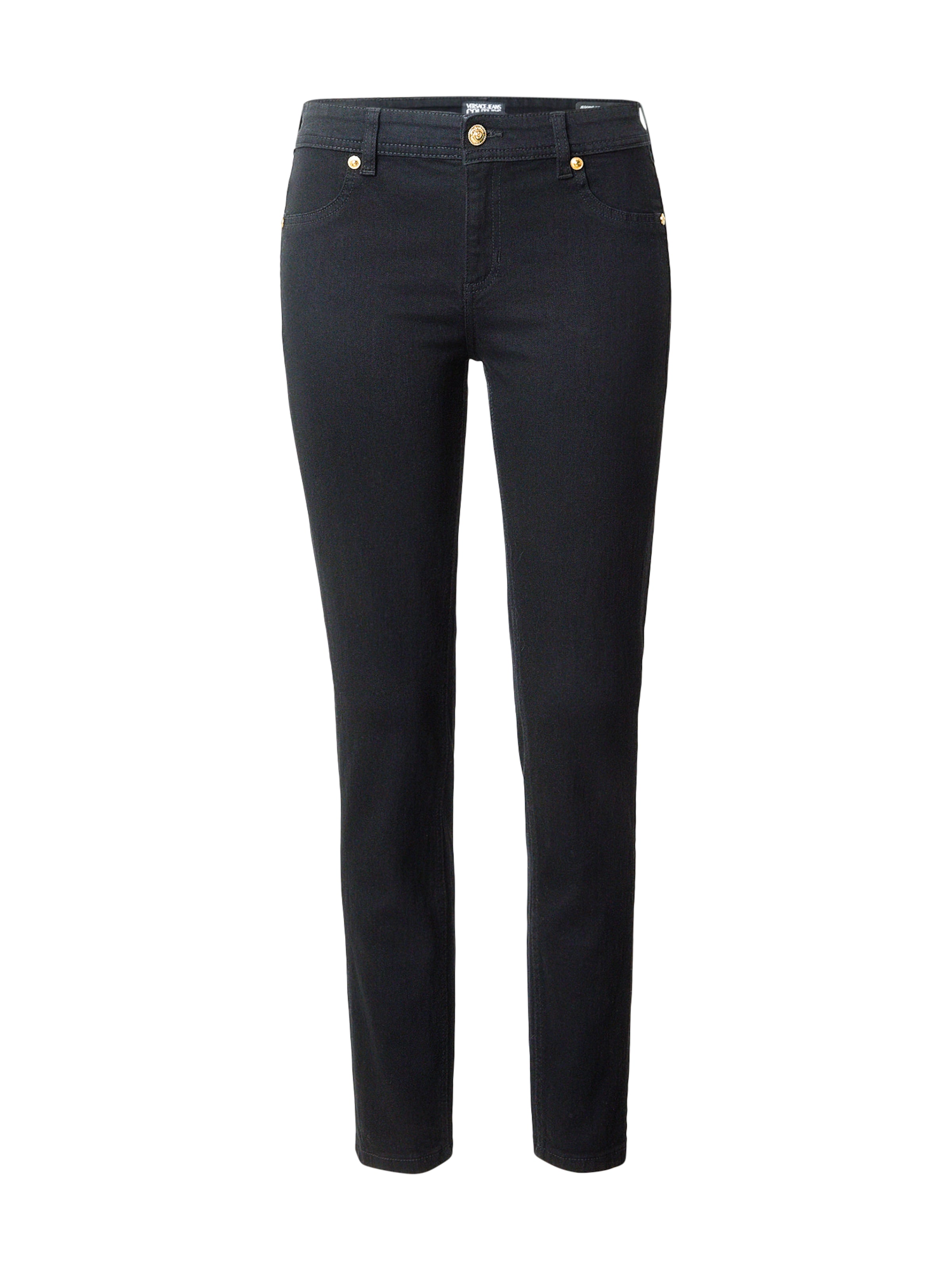 Versace Jeans Couture Jean en noir, Vue avec produit