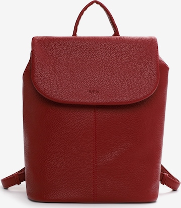 Emily & Noah Backpack 'Tours Rue 09' in Red: front