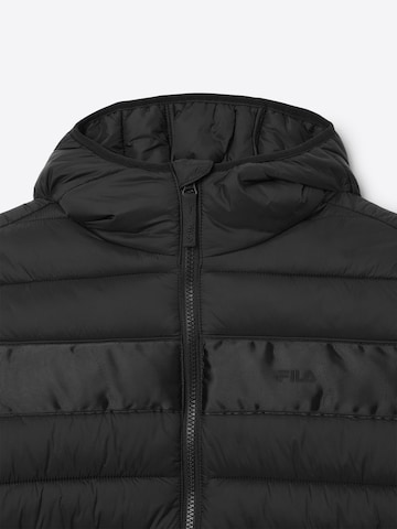 FILA Sportjas 'DIMARO  regular hooded lightweight jacket' in Zwart