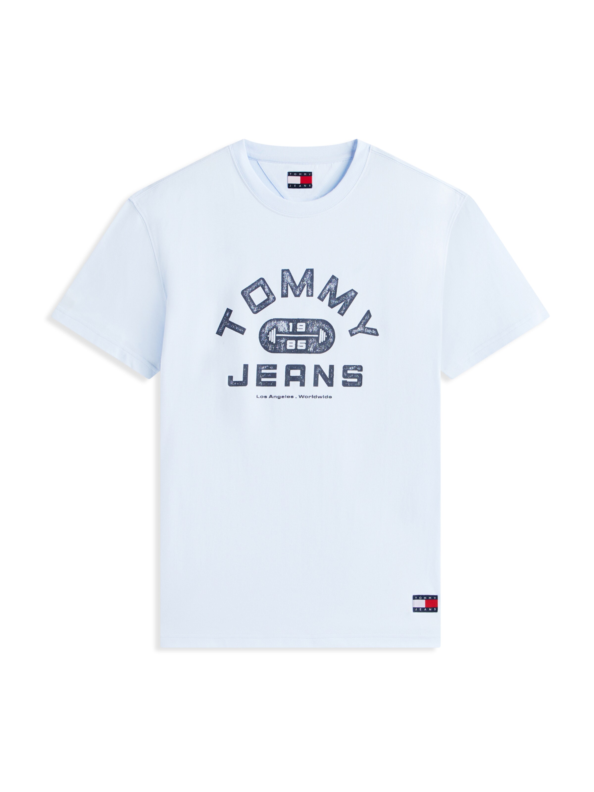 Tommy Jeans Bluser & t-shirts i blå: forside
