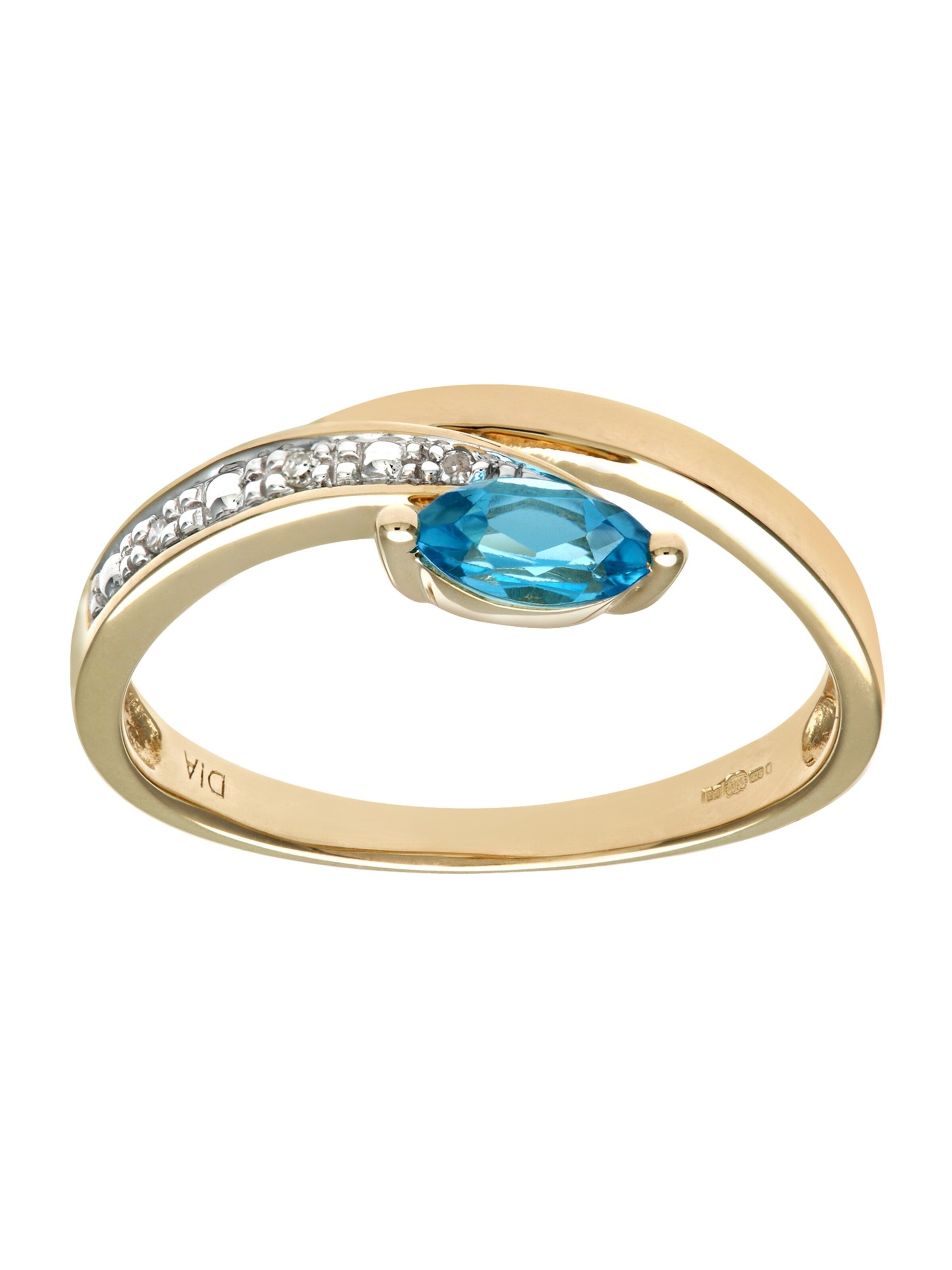 DIAMANT LETERNEL Ring in Gold: front