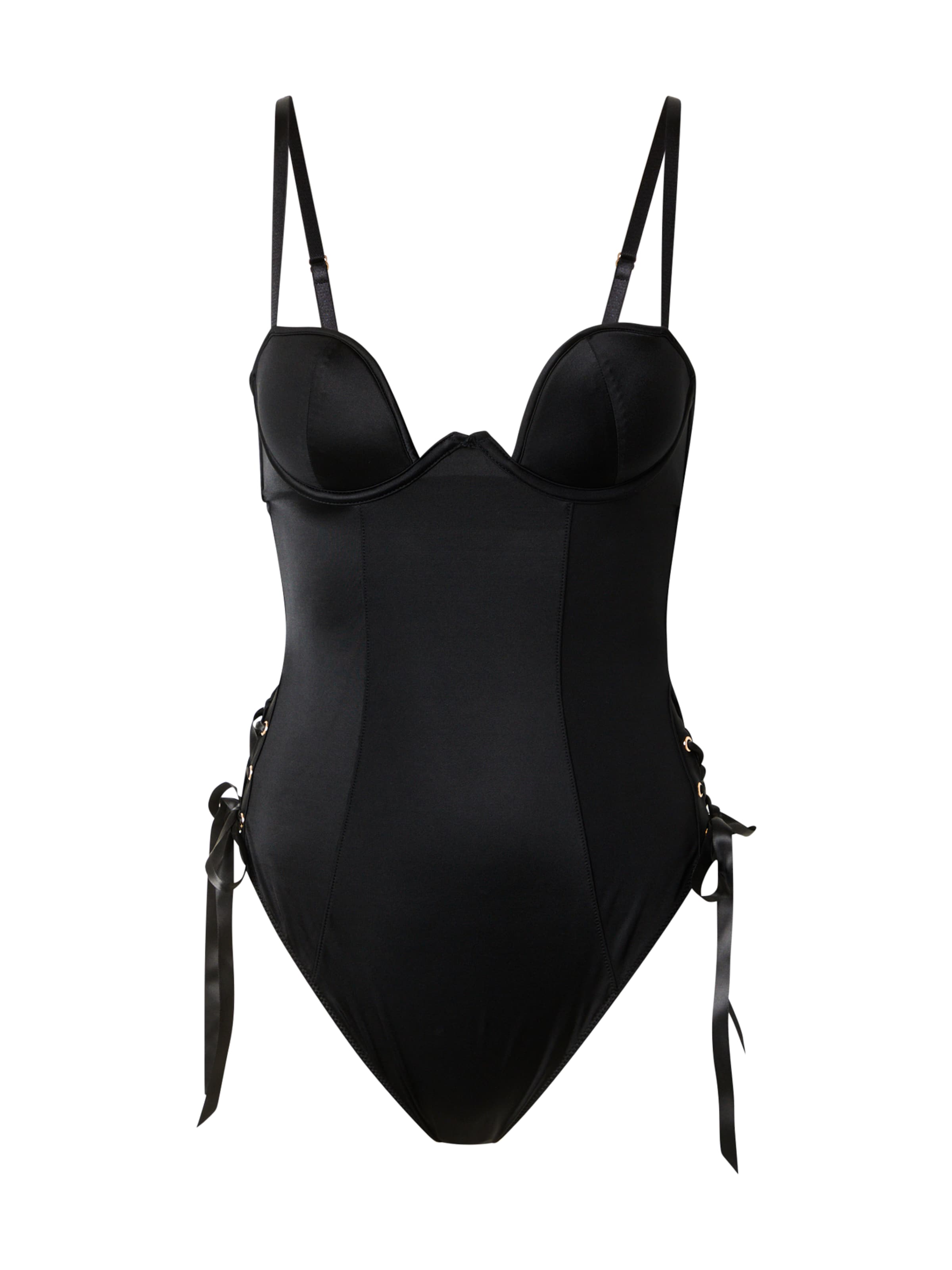 Hunkemöller - Body 'Kendra' en negro: frente