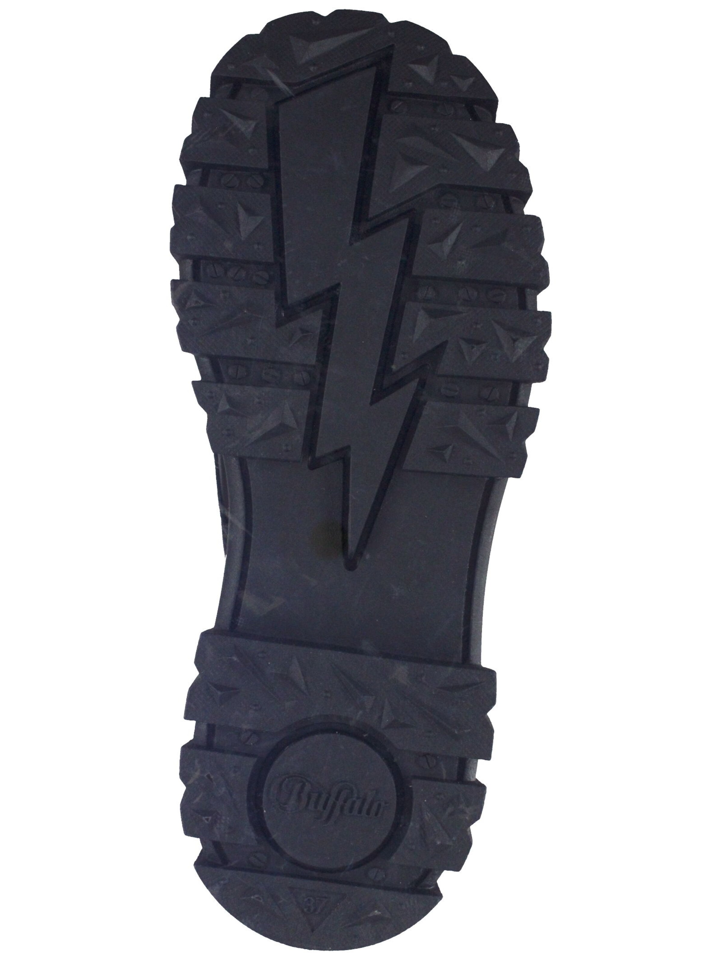 Bottines à lacets 'Aspha' BUFFALO en noir