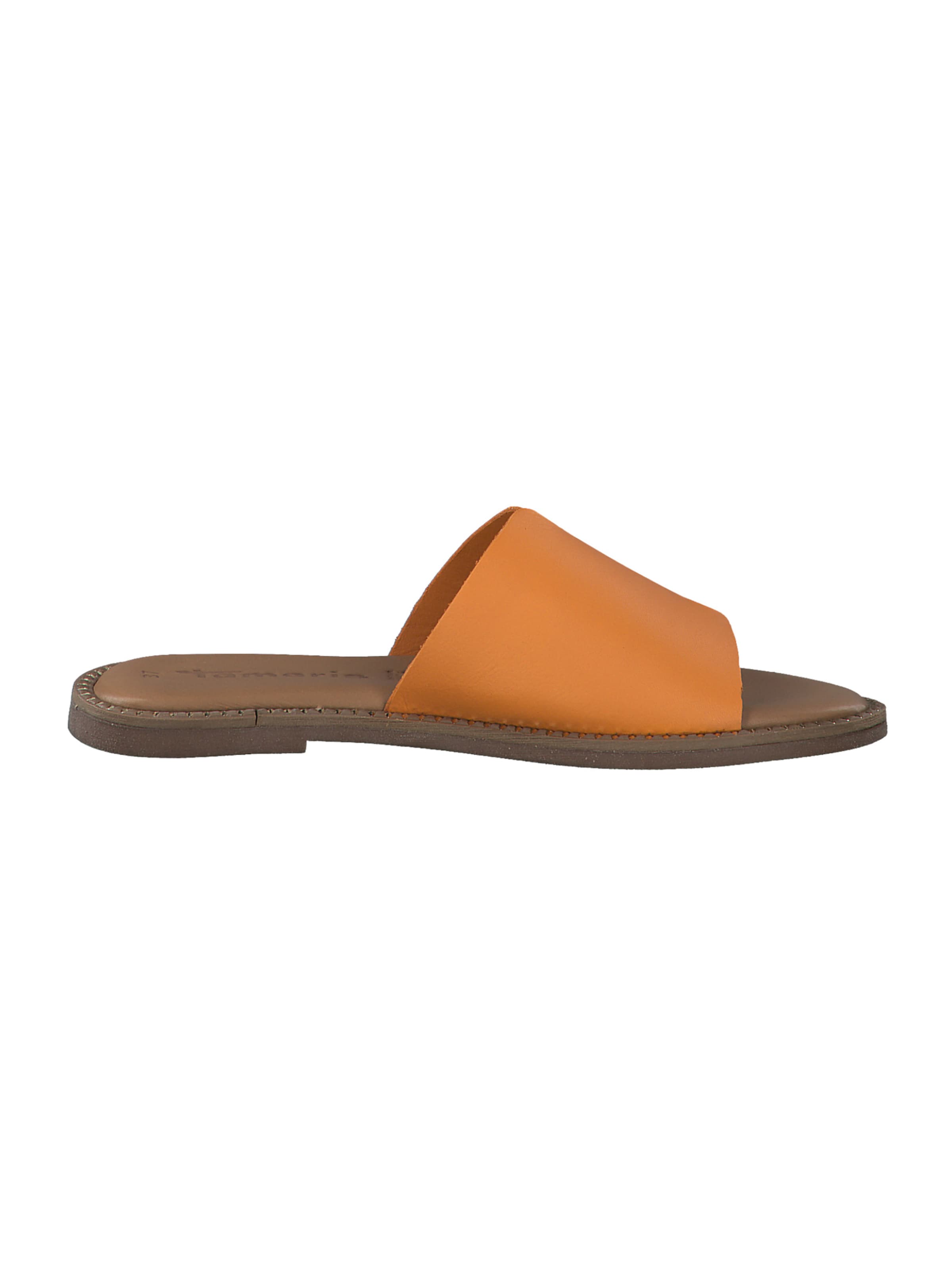 Tamaris Mules in Orange