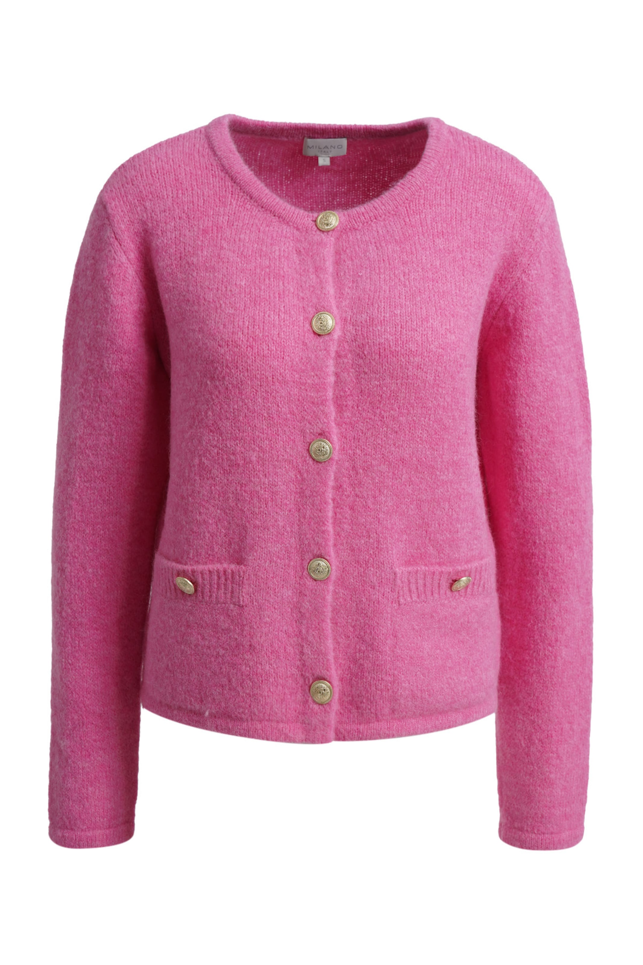 Milano Italy Strickjacke in Pink: Vorderseite