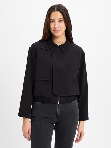 Someday Jacke 'Necilia' in Schwarz: Vorderseite