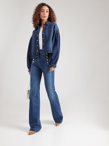 Elisabetta Franchi Flared Jeans in Blau