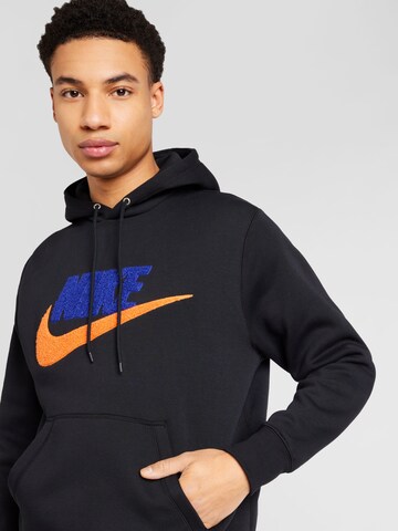 Nike Sportswear Sweatshirt 'CLUB' in Zwart