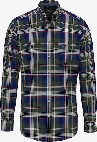 FYNCH-HATTON Regular Fit Hemd in Blau: Vorderseite