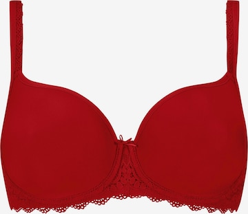 Mey T-Shirt BH 'Amorous' in Rot: Vorderseite