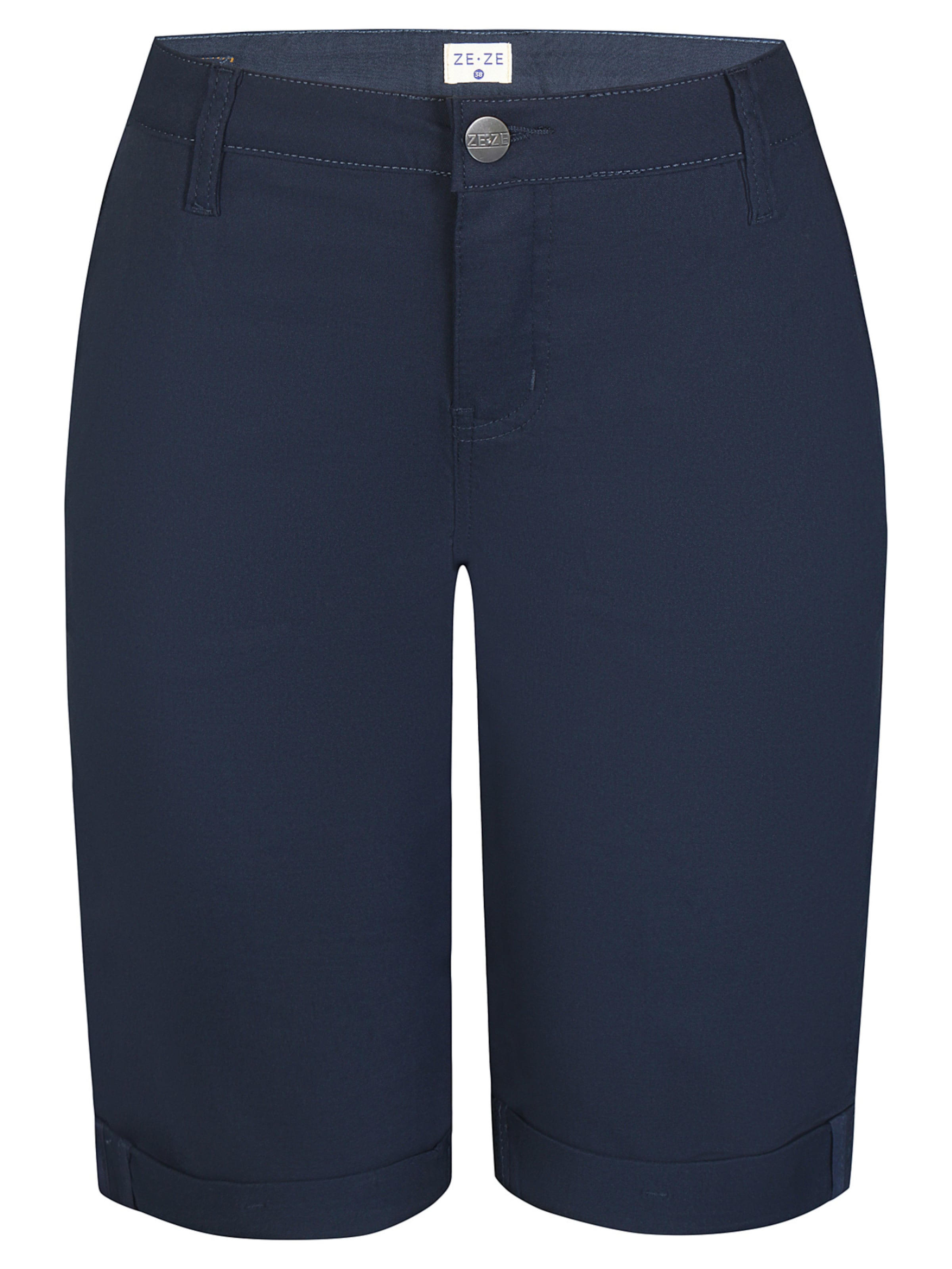 ze-ze Broek 'Sanne 313' in Blauw: voorkant