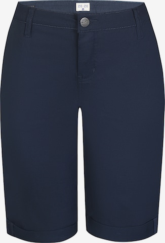 Pantalon 'Sanne 313' ze-ze en bleu : devant