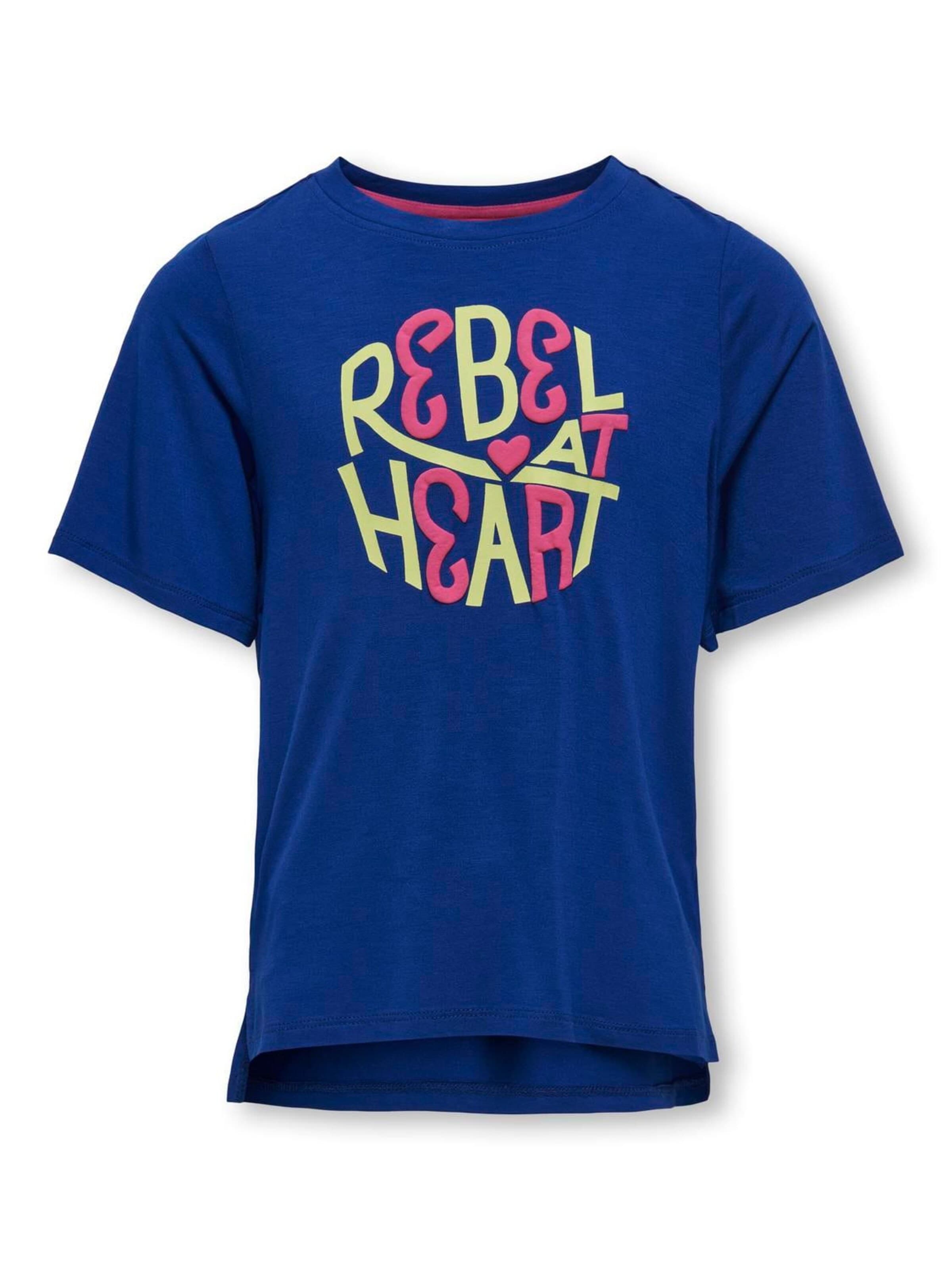 ONLY Shirt 'Lilli' in Blauw: voorkant