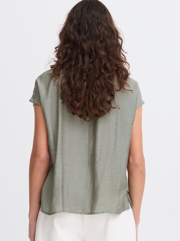 Camicia da donna 'FRARIANA' di Fransa in verde