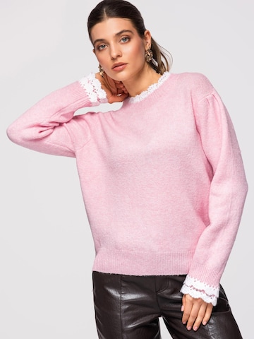 Ombre Svetr – pink
