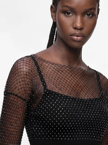 KARL LAGERFELD JEANS Top in Schwarz