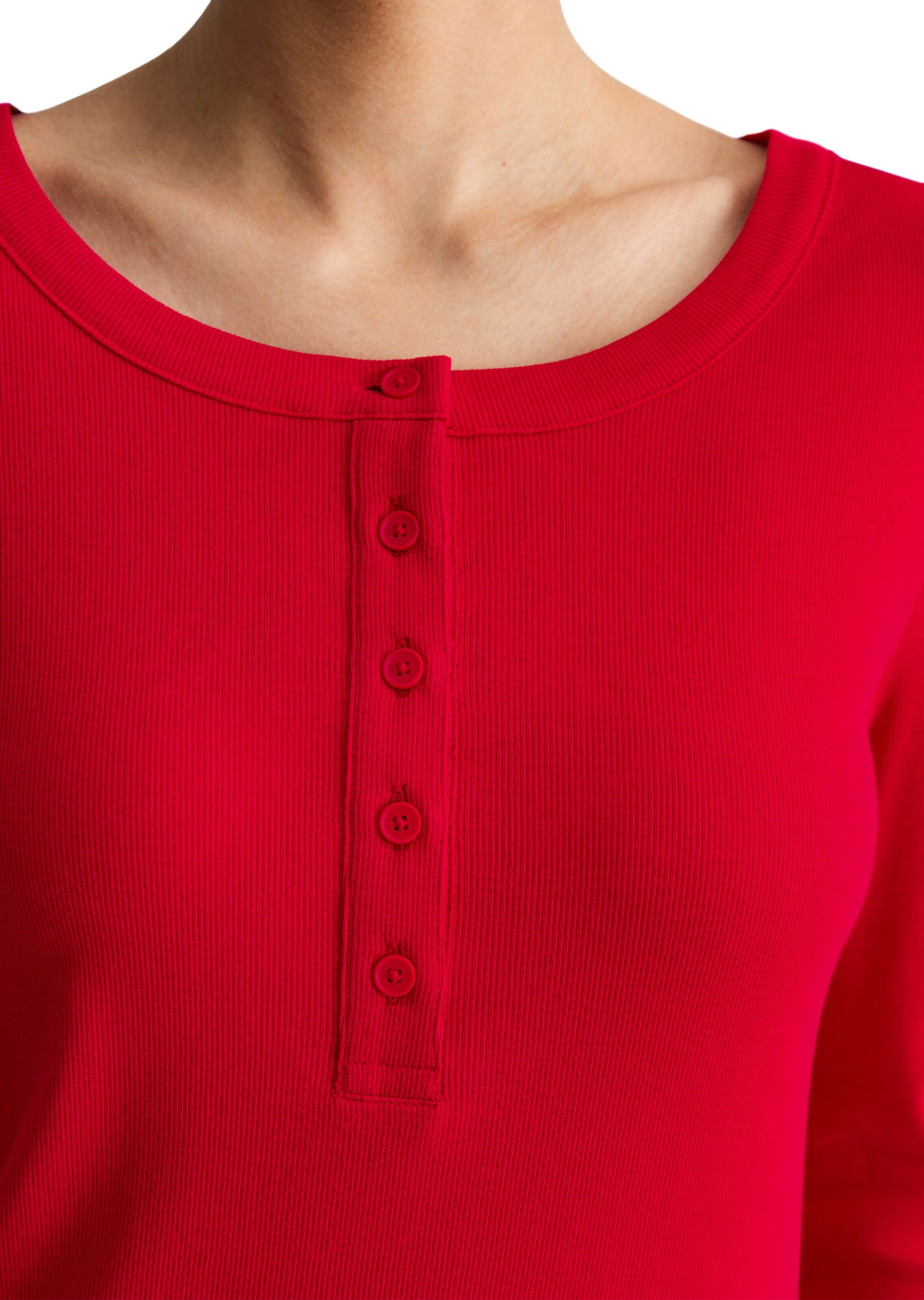 Marc O'Polo DENIM Shirt 'Serafino' in Rot