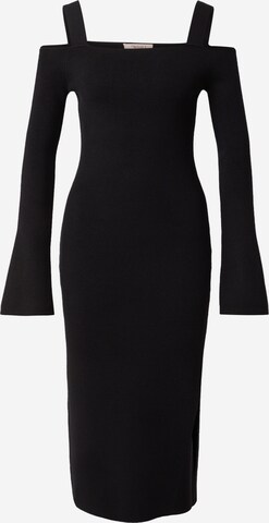 Twinset Knitted dress in Black: front