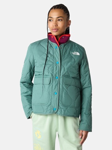 THE NORTH FACE Overgangsjakke i grøn: forside