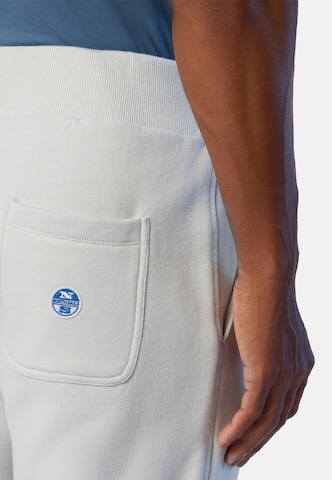North Sails Regular Workout Pants in White