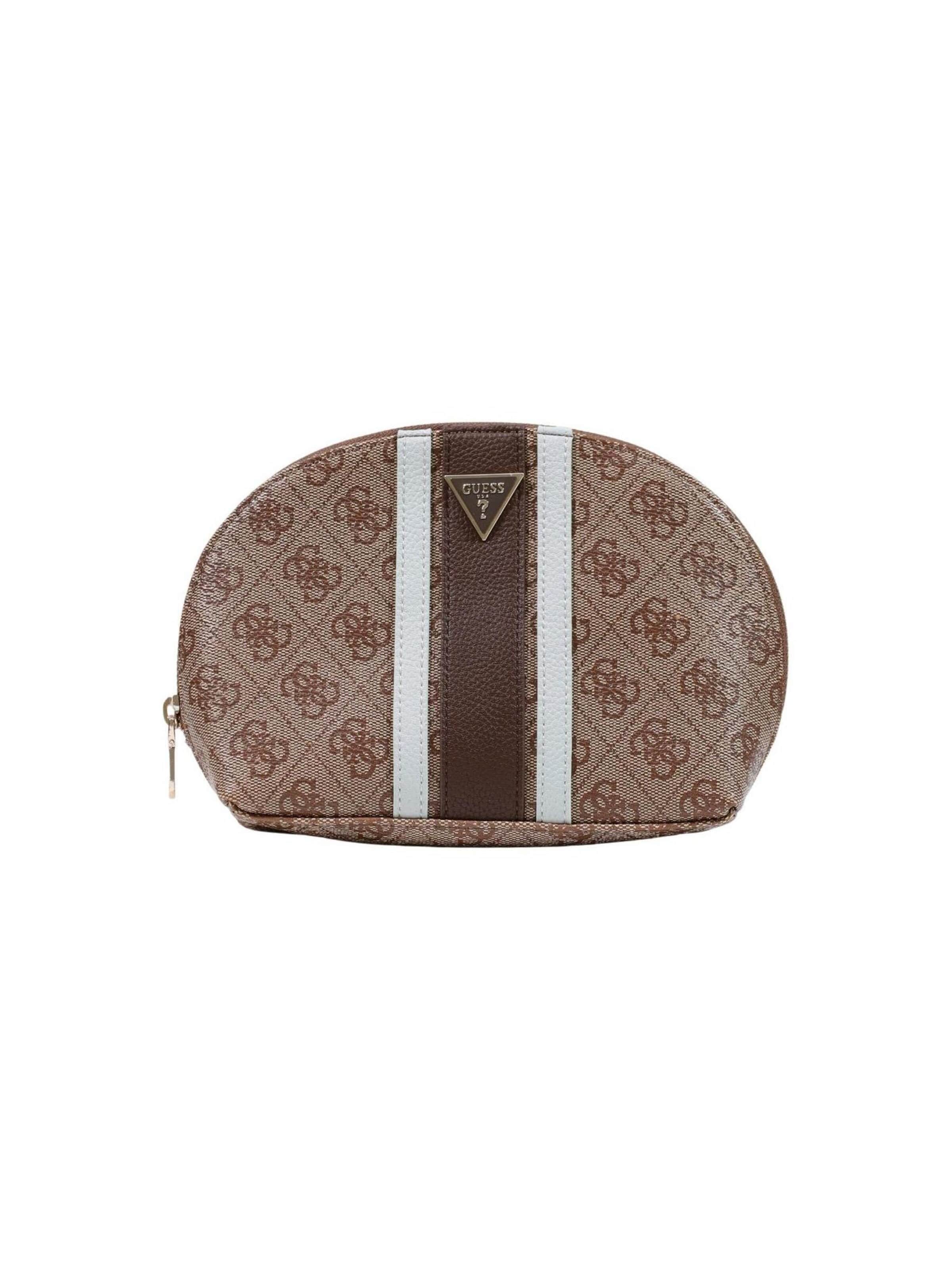 Borsa a sacco 'NOELLE II DOME PW7573 P6370' di GUESS in bianco: frontale