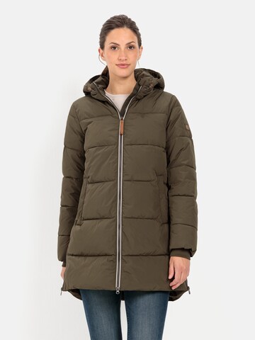 CAMEL ACTIVE Winter Coat in Green: front