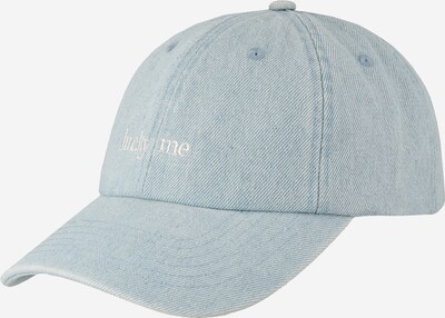 ABOUT YOU x Laura Giurcanu Casquette 'Katrin' en bleu clair / blanc, Vue avec produit