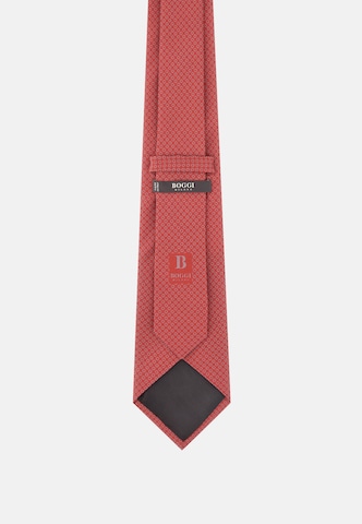 Cravate Boggi Milano en rouge