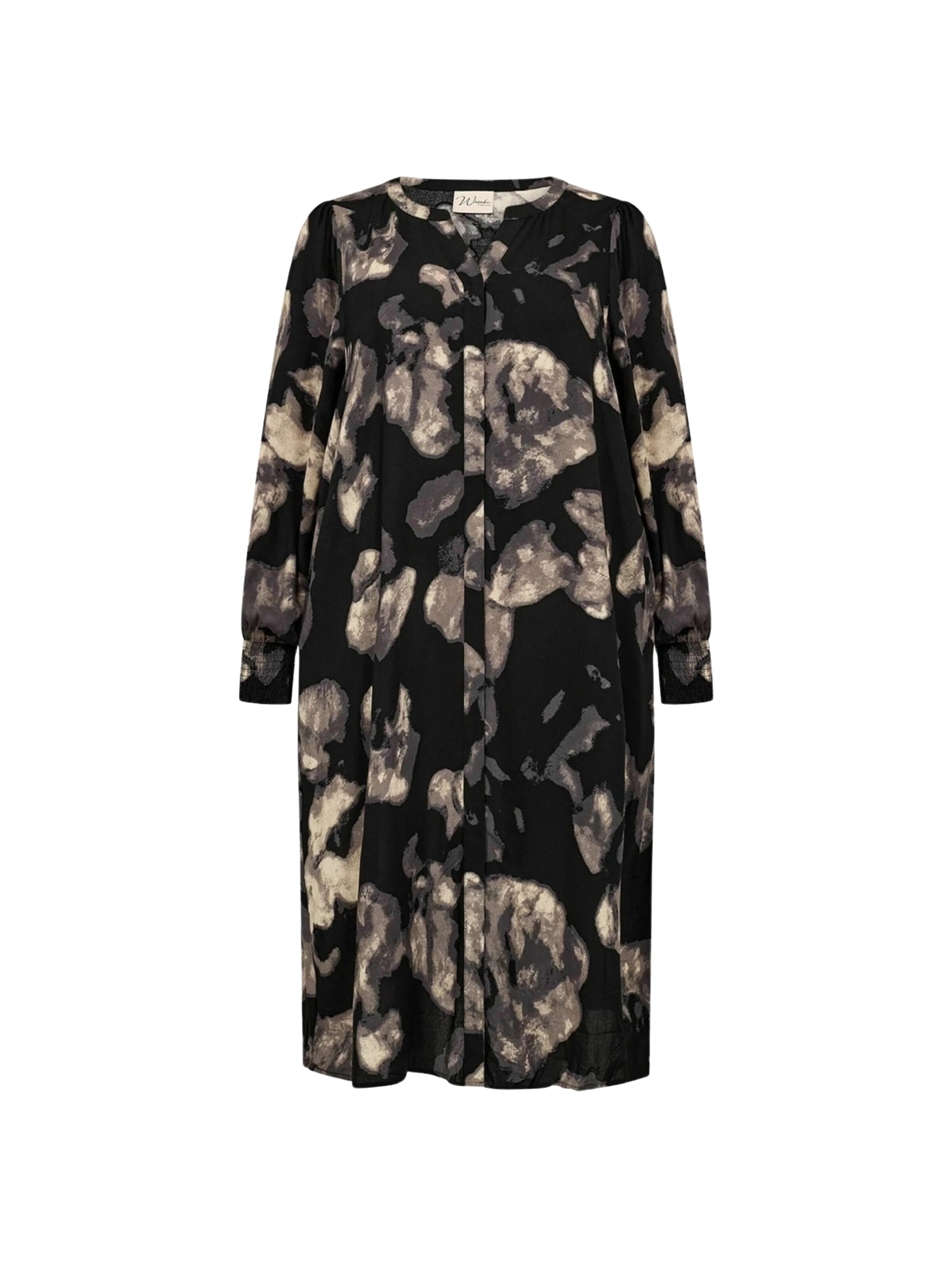 Wasabi Concept Shirt dress 'Keisie' in Black: front