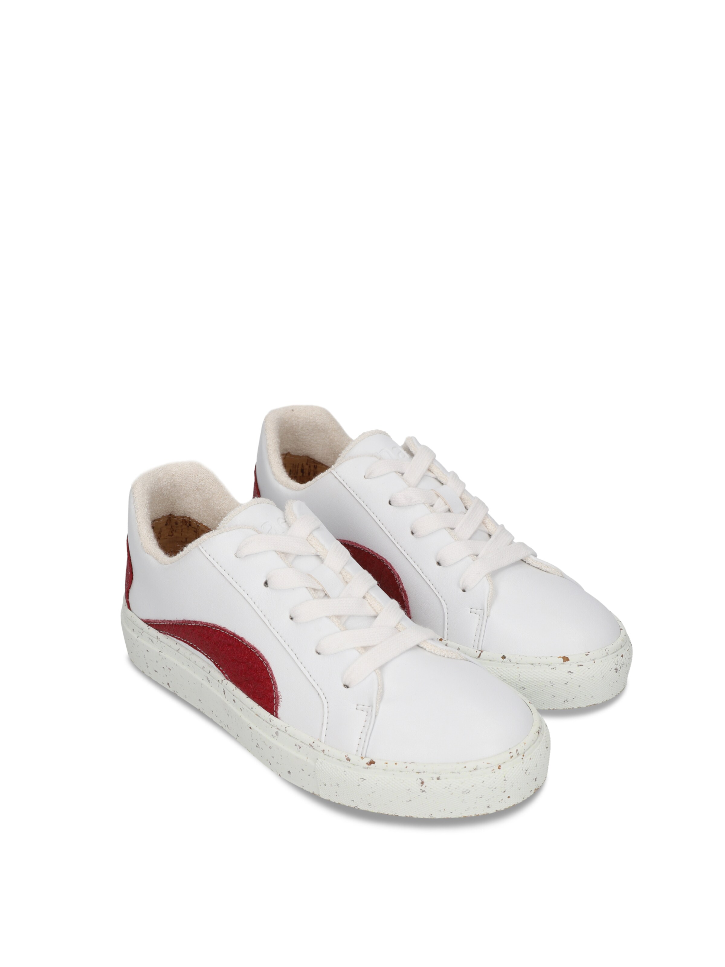 nae Vegan Shoes Sneakers laag 'Berlin' in Rood