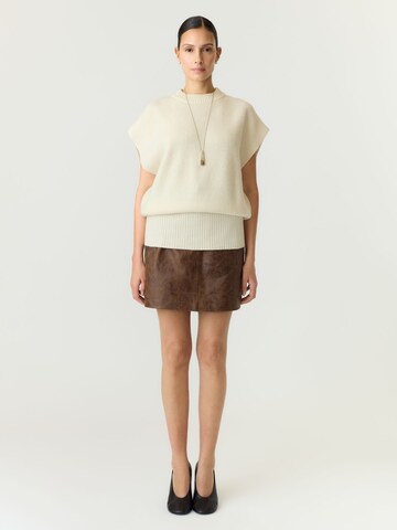 YAS Pullover 'YASEsli' i beige