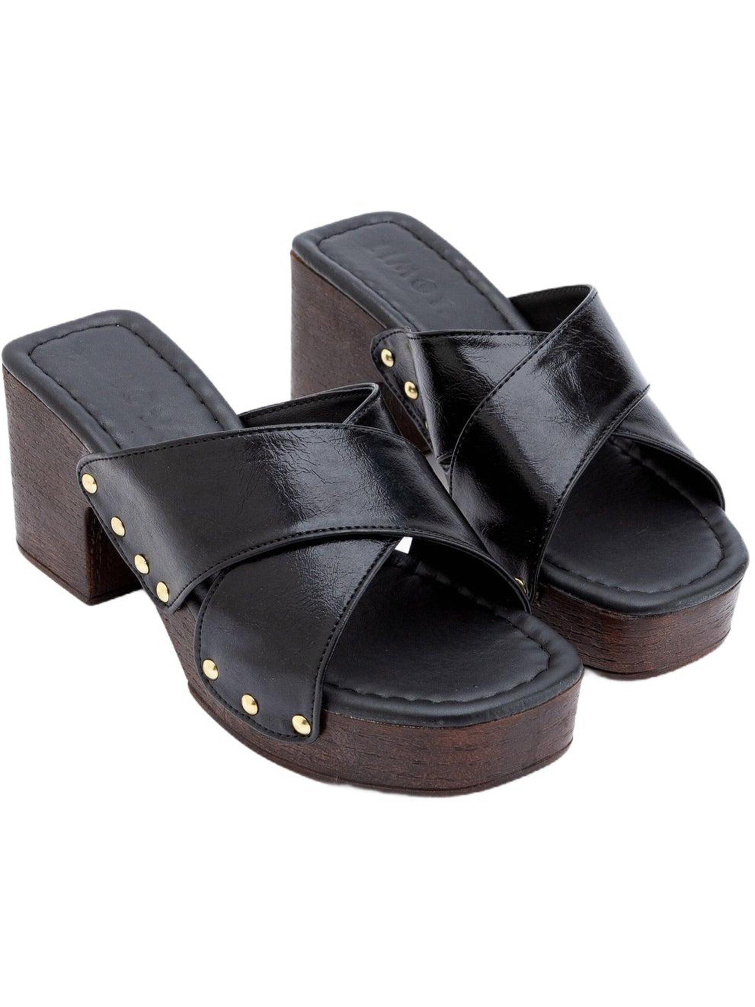 Limoya Mules 'Jamela' in Black