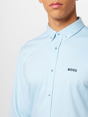 BOSS - Regular Fit Camisa 'BIADO' em azul