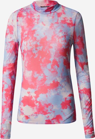 BZR Shirt 'Mela Metina' in Roze: voorkant