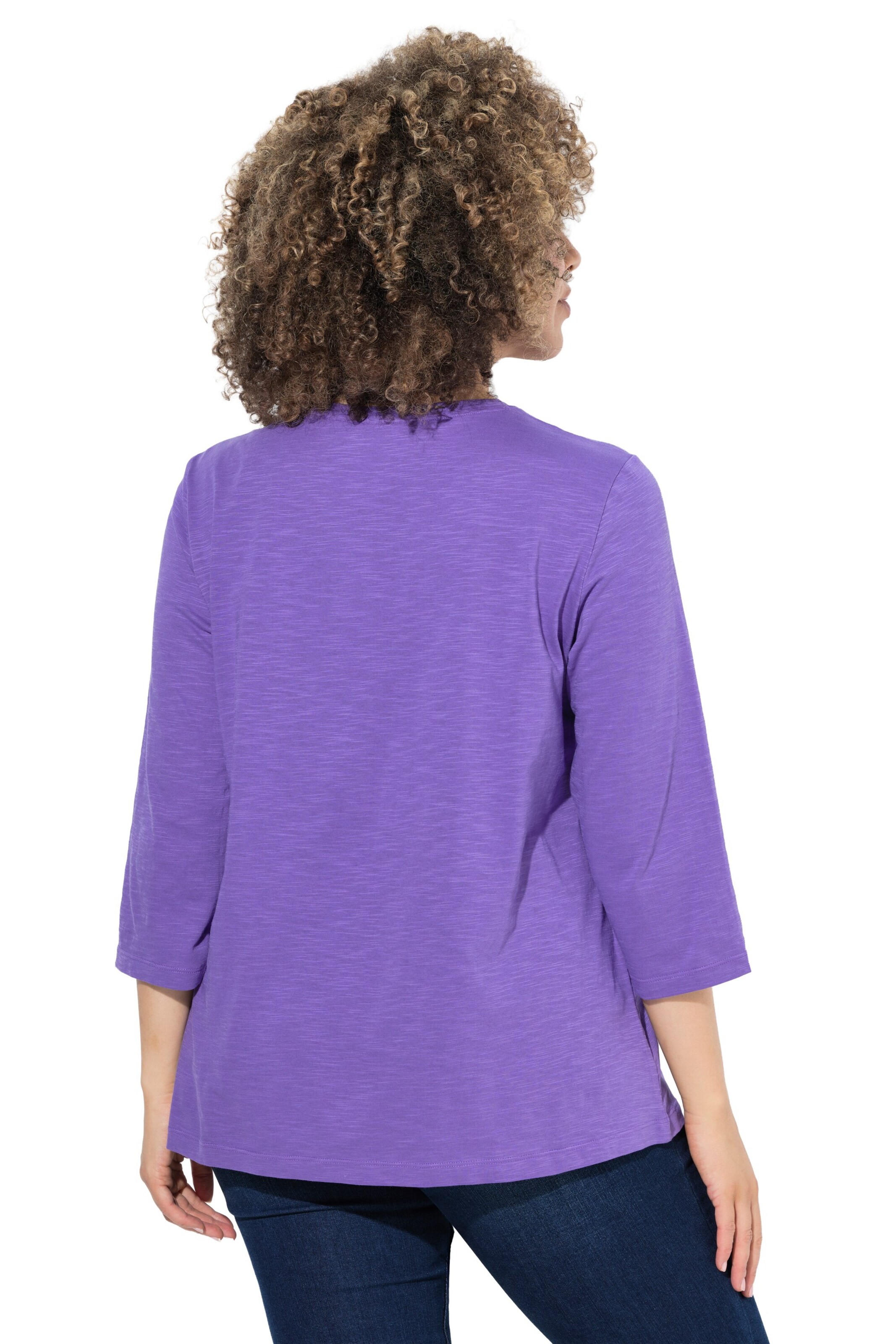 Ulla Popken Shirt in Lila