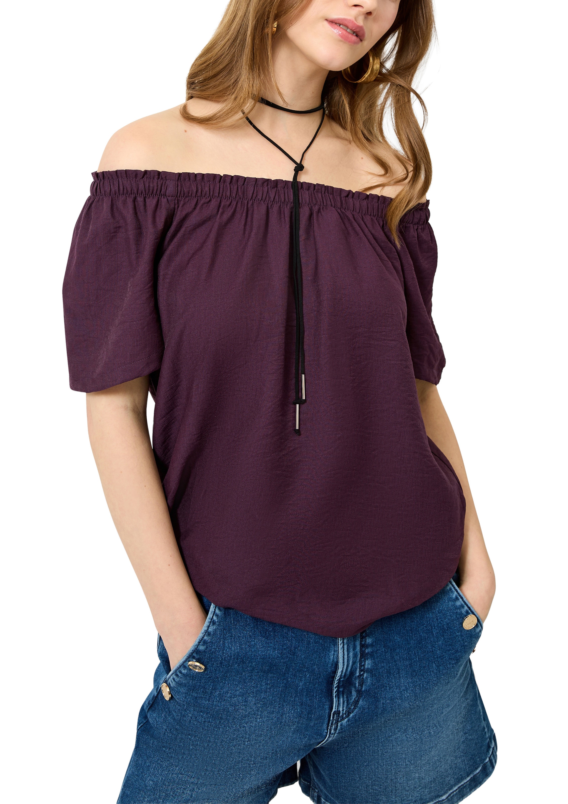 QS Blouse in Purple