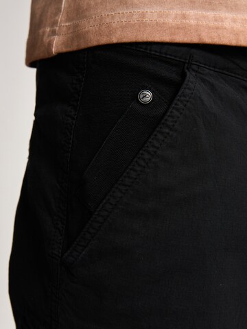 Petrol Industries - regular Pantalón vaquero cargo en negro
