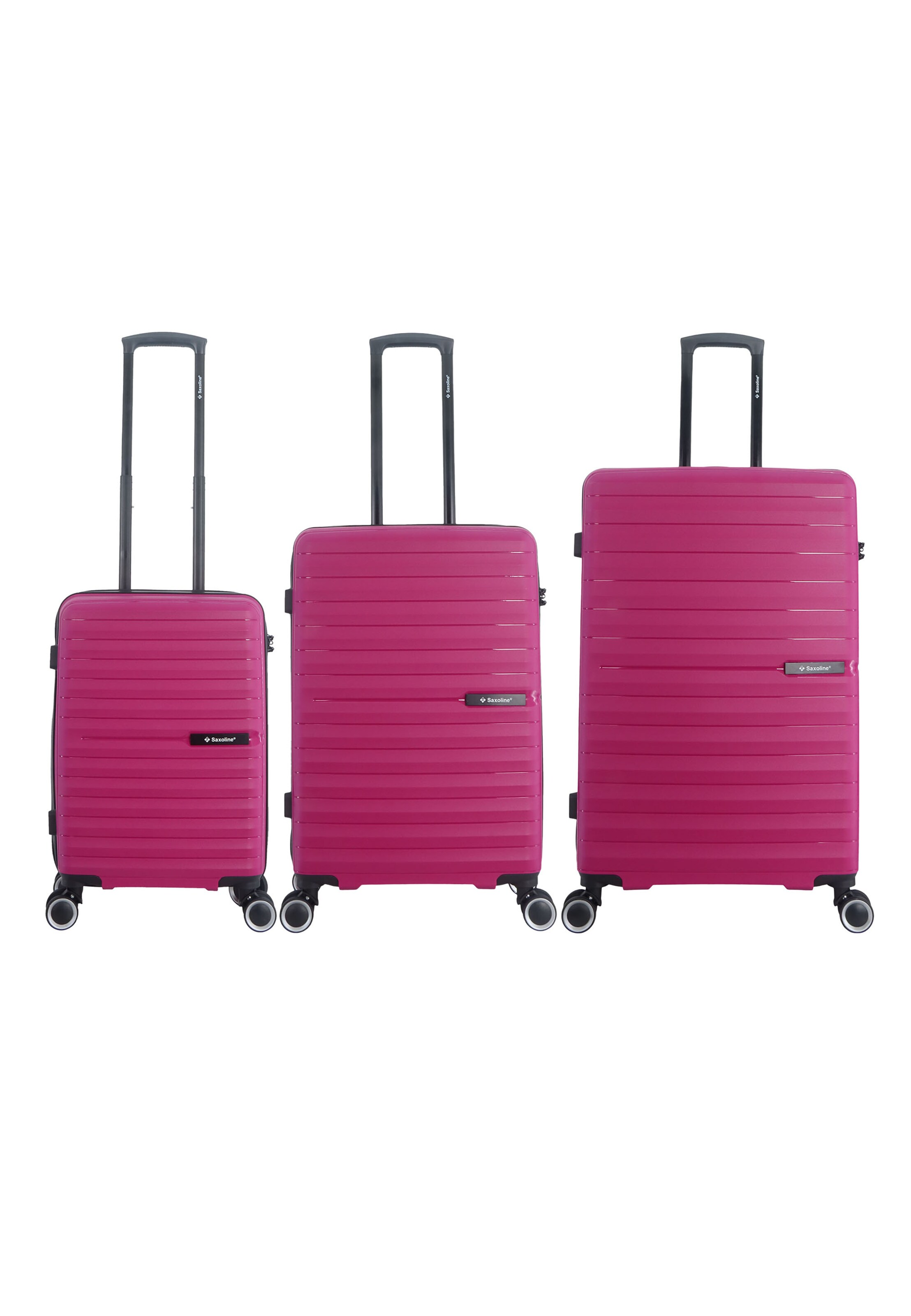 Saxoline Suitcase Set 'Fiesta' in Red: front