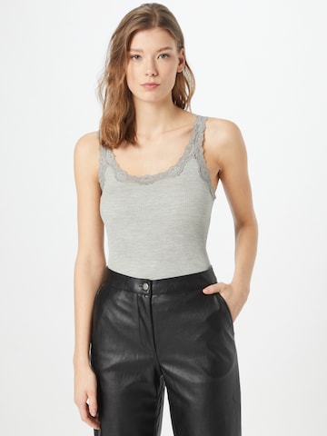 rosemunde Top in Grey: front