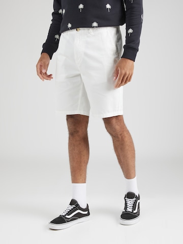 SCOTCH & SODA Regular Панталон Chino в бяло: отпред